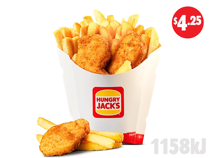 3 Nuggets & Chips Carry Cup