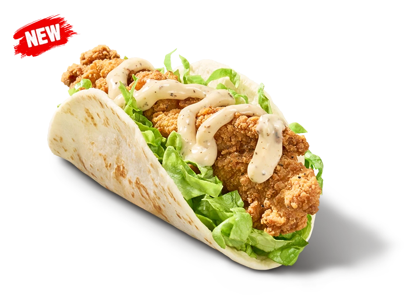 Creamy Pepper Tender Snack Wrap