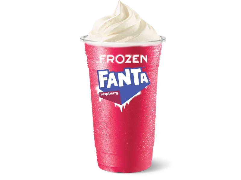Frozen Fanta® Raspberry Spider