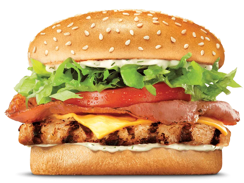 Grilled Chicken with Bacon & Cheese
