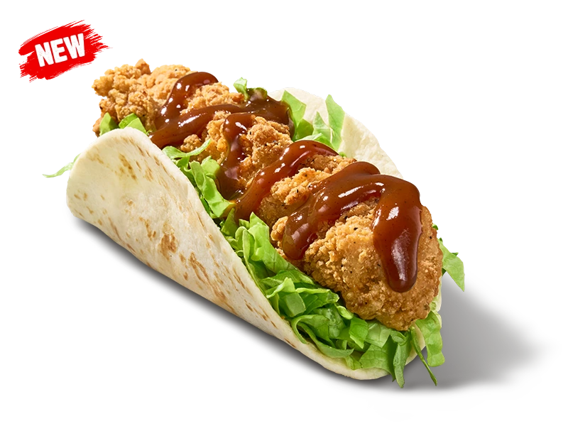 Smoky BBQ Tender Snack Wrap