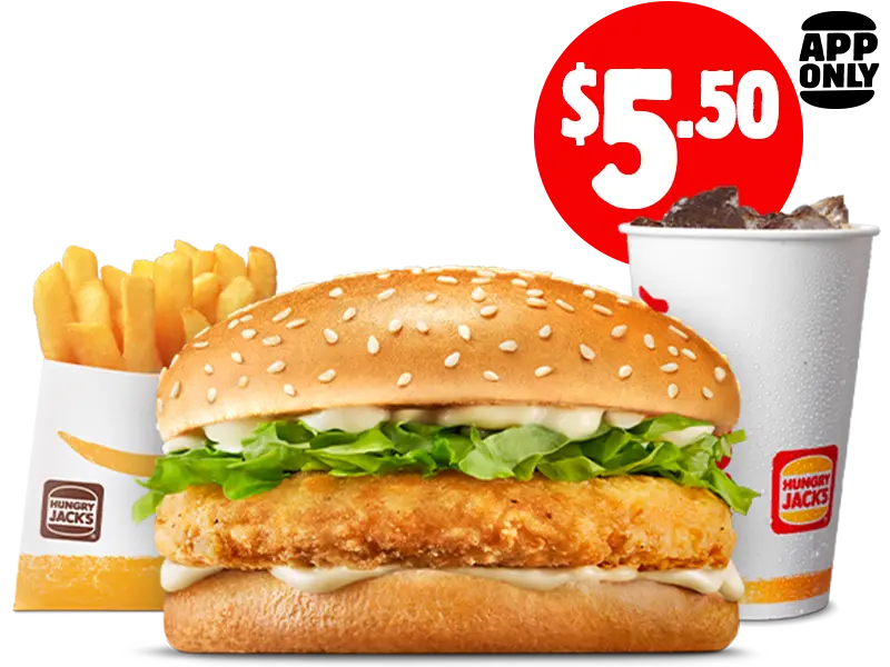 5.50 Chicken Royale Small Value Meal